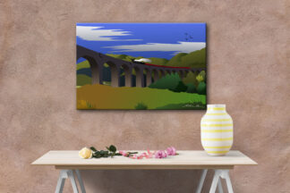 Glenfinnan viaduct canvas art print