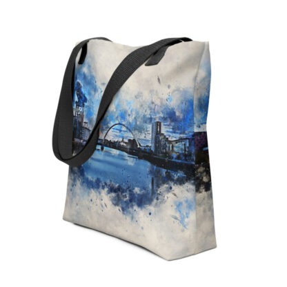 River Clyde digital watercolour Tote bag