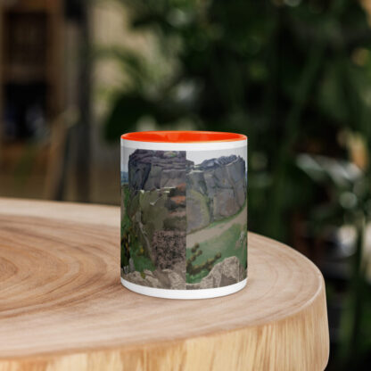 Cow and Calf Ilkley Mug with Color Inside - Image 5